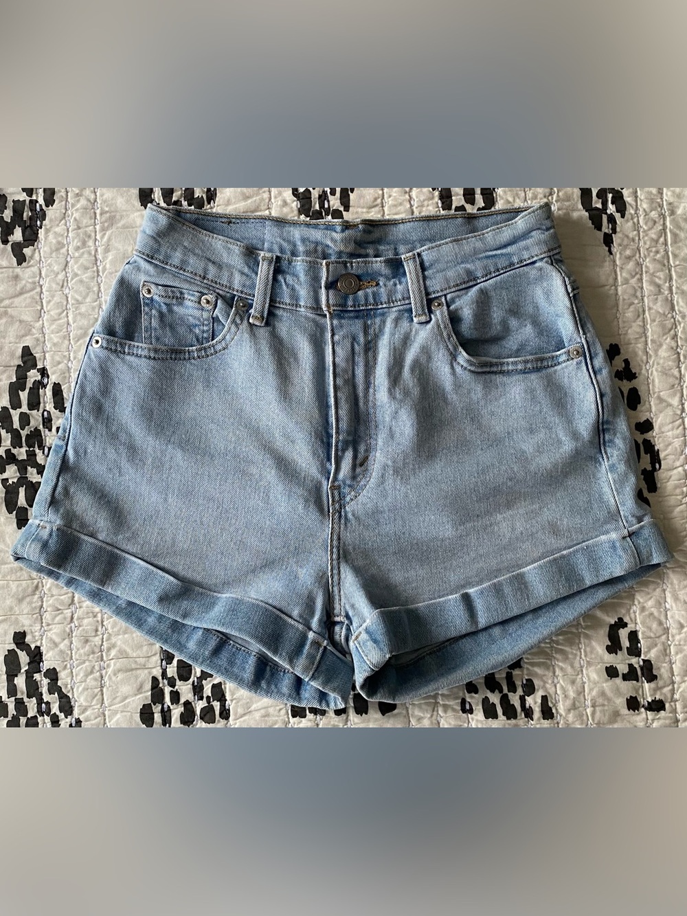 Levi’s Rolled 80s Mom Denim Shorts